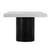 Nova White Lacquer 95" Rectangular Dining Table Model: TOV-D44185