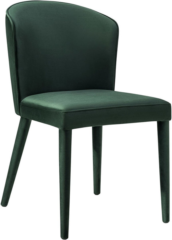 Metropolitan Forest Green Velvet Chair Model: TOV-D54