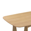 Cybill Natural Ash 94" Rectangular Dining Table Model: TOV-D54219