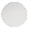 Elika White Faux Plaster Round Dining Table Model: TOV-D54232