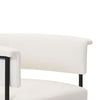 Taylor Cream Performance Linen Dining Chair Model: TOV-D54239