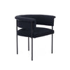 Taylor Black Performance Linen Dining Chair Model: TOV-D54240