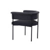 Taylor Black Performance Linen Dining Chair Model: TOV-D54240