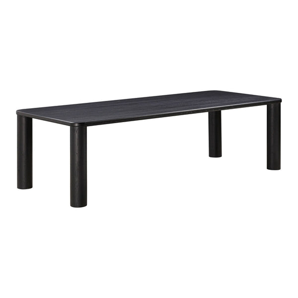 Akola Black Oak Rectangular Dining Table Model: TOV-D54247