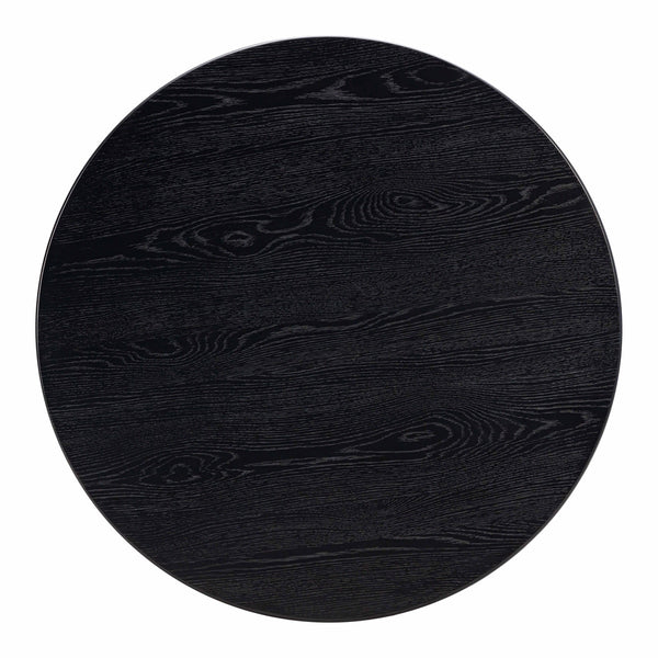 Chelsea Black Oak Round Dining Table Model: TOV-D54263