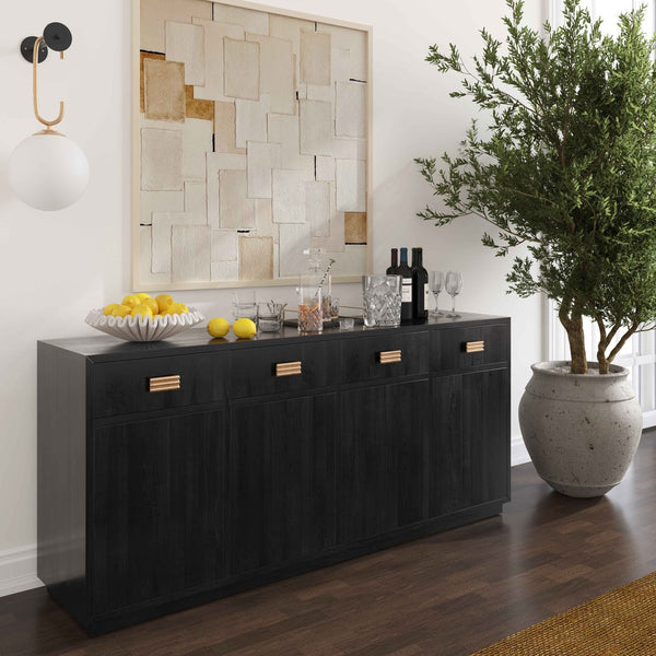 Aria Black Oak Buffet Model: TOV-D54269