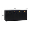 Aria Black Oak Buffet Model: TOV-D54269