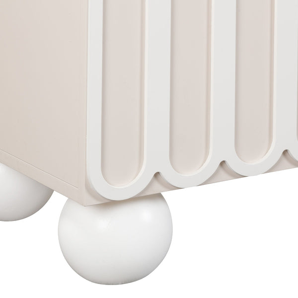 Tori Motif Taupe Buffet Model: TOV-D54322