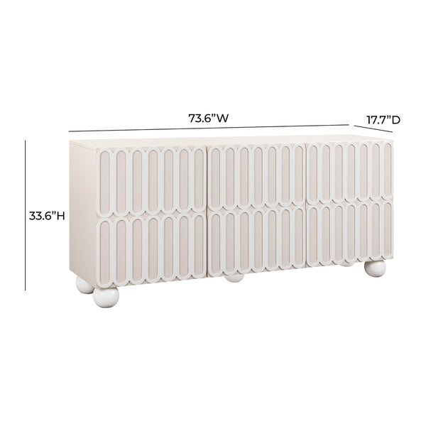 Tori Motif Taupe Buffet Model: TOV-D54322