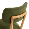 Bobbie Green Performance Upcycled Fabric Dining Chair Model: TOV-D54338