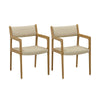 Ari Cream Performance Vegan Leather Dining Chair - Set of 2 Model: TOV-D54353