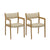 Ari Cream Performance Vegan Leather Dining Chair - Set of 2 Model: TOV-D54353