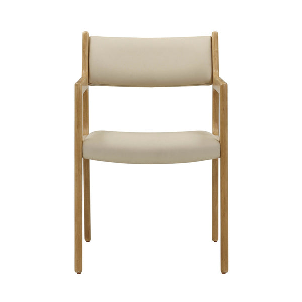Ari Cream Performance Vegan Leather Dining Chair - Set of 2 Model: TOV-D54353