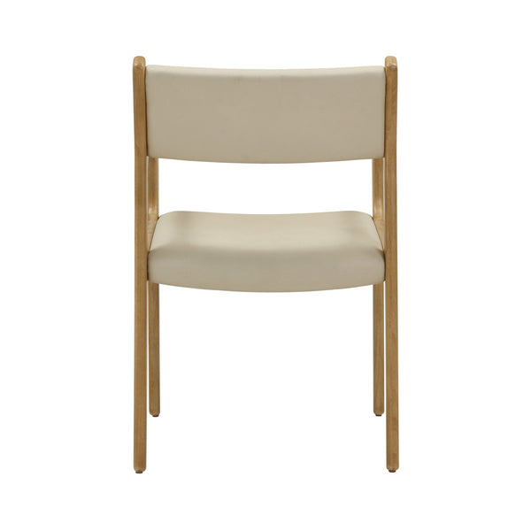 Ari Cream Performance Vegan Leather Dining Chair - Set of 2 Model: TOV-D54353
