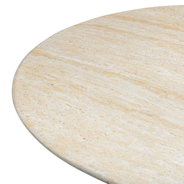 Brut Travertine Pattern Indoor/Outdoor Dining Table Model: TOV-D54407