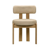 Odessa Cream Vegan Leather Dining Chair Model: TOV-D54436