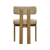 Odessa Cream Vegan Leather Dining Chair Model: TOV-D54436