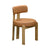 Odessa Saddle Brown Vegan Leather Dining Chair Model: TOV-D54437