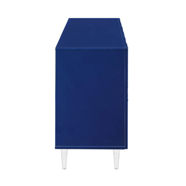 Deco Blue Lacquer Buffet Model: TOV-D5515