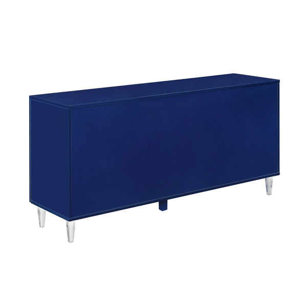 Deco Blue Lacquer Buffet Model: TOV-D5515