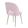 Swell Blush Velvet Chair Model: TOV-D61