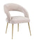 Rocco Blush Velvet Dining Chair Model: TOV-D6187
