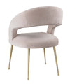 Rocco Blush Velvet Dining Chair Model: TOV-D6187