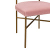 Kim Velvet Chair in Blush Model: TOV-D6432
