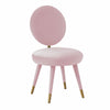 Kylie Bubblegum Velvet Dining Chair Model: TOV-D68127