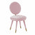 Kylie Bubblegum Velvet Dining Chair Model: TOV-D68127