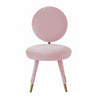 Kylie Bubblegum Velvet Dining Chair Model: TOV-D68127