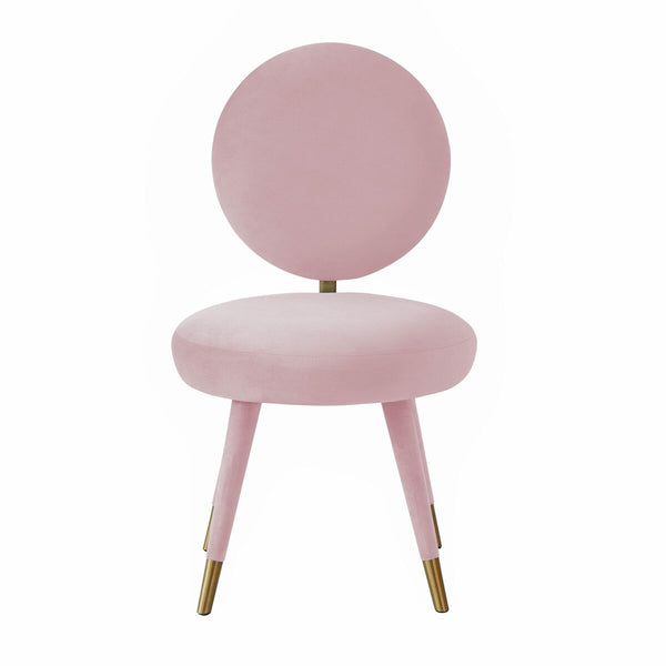 Kylie Bubblegum Velvet Dining Chair Model: TOV-D68127