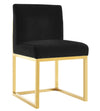 Haute Black Velvet Chair Model: TOV-D68249