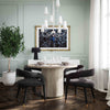 Lucia Black Velvet Dining Chair Model: TOV-D68415