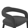 Lucia Black Velvet Dining Chair Model: TOV-D68415