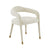 Lucia Cream Velvet Dining Chair Model: TOV-D68416