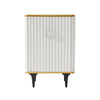 Cordoba Cream Velvet Bar Cabinet Model: TOV-D68440
