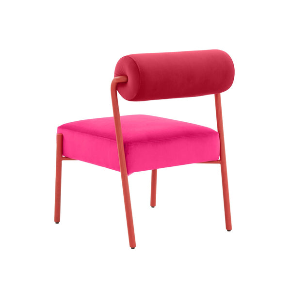 Jolene Hot Pink Velvet Dining Chair - Set of 2 Model: TOV-D68583