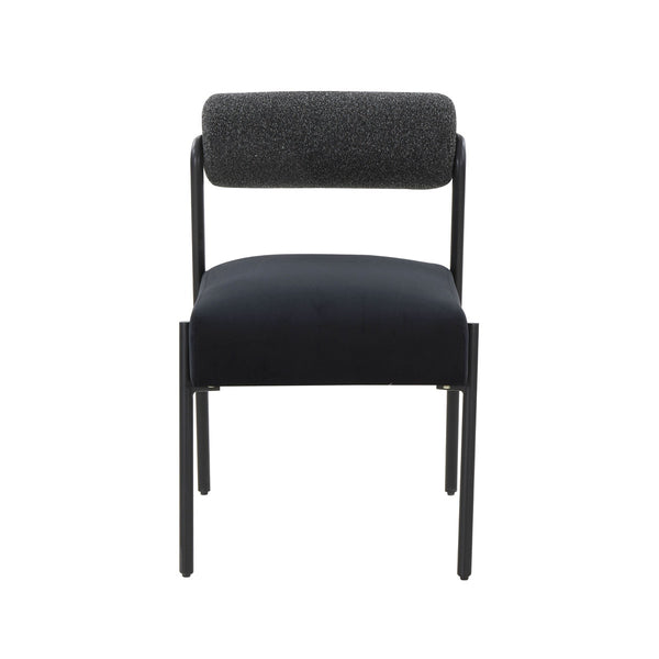 Jolene Black Velvet Dining Chair - Set of 2 Model: TOV-D68584