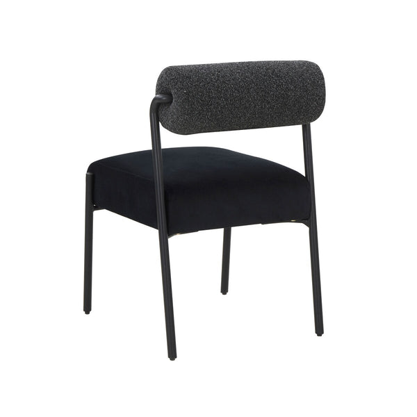 Jolene Black Velvet Dining Chair - Set of 2 Model: TOV-D68584