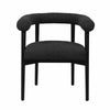 Spara Black Performance Boucle Dining Chair Model: TOV-D68595