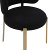 Margaret Black Performance Boucle Dining Chair Model: TOV-D68648