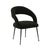 Rocco Black Performance Boucle Dining Chair Model: TOV-D68704