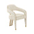 Corralis Cream Performance Boucle Dining Chair Model: TOV-D68705