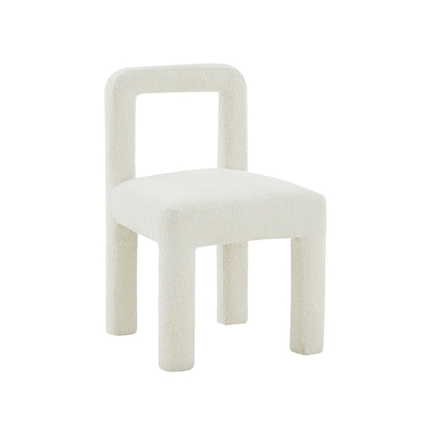 Hazel Cream Boucle Dining Chair Model: TOV-D68706