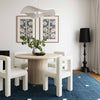 Hazel Cream Boucle Dining Chair Model: TOV-D68706