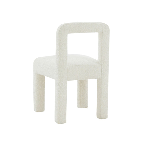 Hazel Cream Boucle Dining Chair Model: TOV-D68706