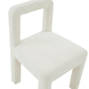 Hazel Cream Boucle Dining Chair Model: TOV-D68706
