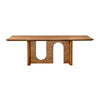 Satra Walnut Rectangular 92" Dining Table Model: TOV-D68715