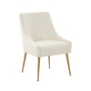 Beatrix Cream Performance Boucle Side Chair Model: TOV-D68722